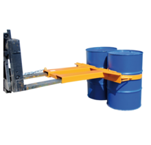 Double Barrel clamp for Steel Barrel, Forklift drum grabber