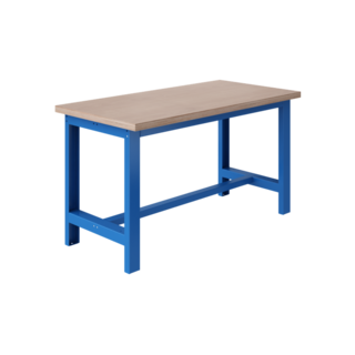Ergonomic workbench SI-model 1500 kg Industrial Blue 120x75cm Worktable