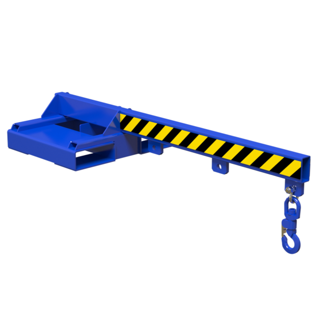 Crane Jib for Forklift 1.5 meter Lifting Arm Payload up to 2 tons