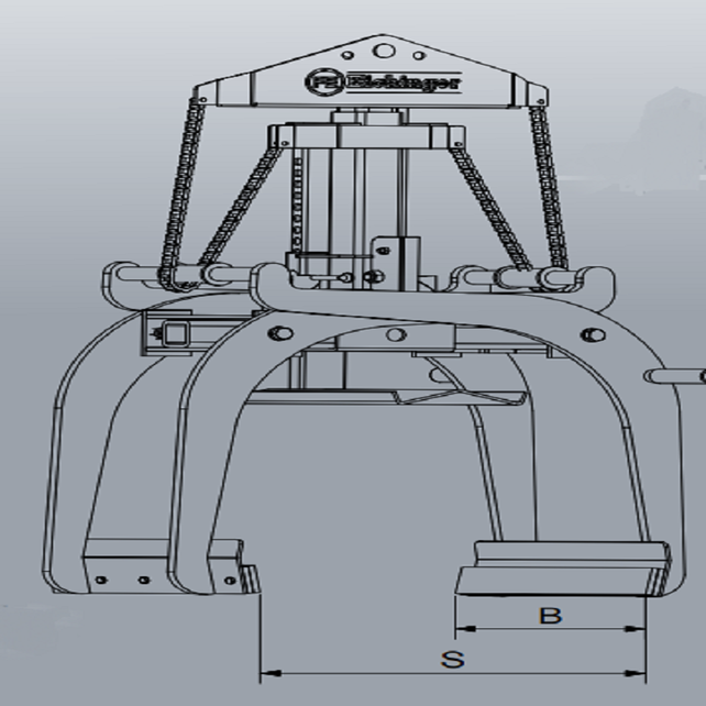 Pipe Grab semi-automatic 750 kg