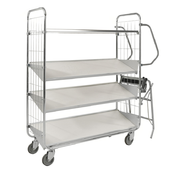Order Picking Shelf Trolley Roll container 4 shelves zinced 1790 x 650 x 1695mm Order Picking Shelf Trolley Roll container 4 shelves zinced 1790 x 650 x 1695mm