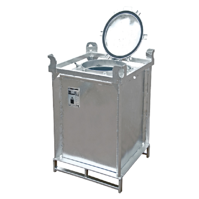 Waste container 240 L for hazardous liquids 730 x 730 x 975 mm Waste container 240 L for hazardous liquids 730 x 730 x 975 mm