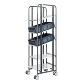 Order Picking Shelf Trolley Roll container e-commerce 477x638x1850mm