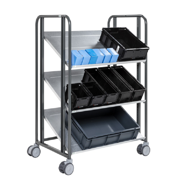 Order Picking Shelf Trolley Roll container e-commerce 877 x 638 x 1300 mm Order Picking Shelf Trolley Roll container e-commerce 877 x 638 x 1300 mm