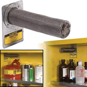 Flammable Storage Cabinet – 90 Gallon (341 L), 2 Doors, 2 Shelves, Yellow