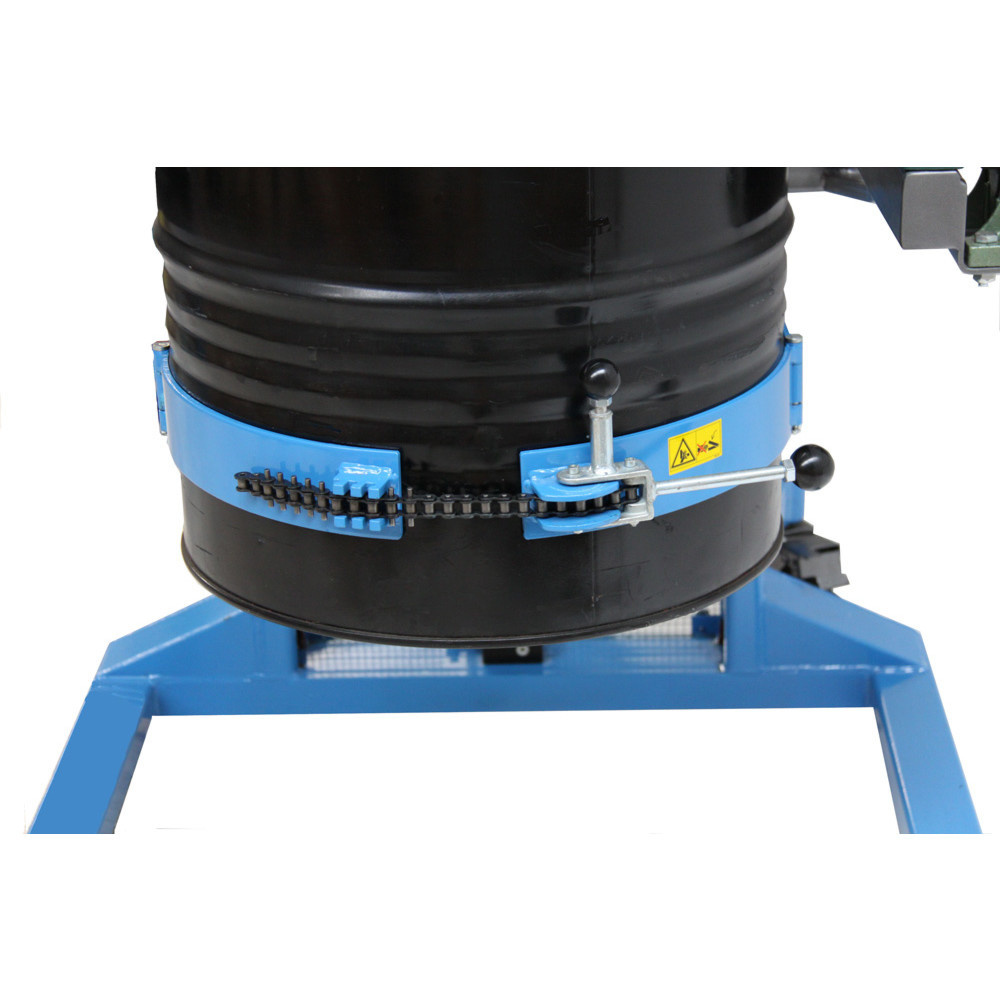 Drum Turner Lift 400kg Tilts 180° DIN for Drums 208 L