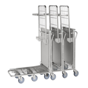 Shop Cart Trolley  With  Automatic Adjustable Shelf
