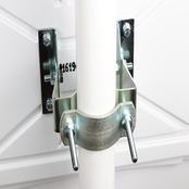 Universal Mirror -Round -White Frame