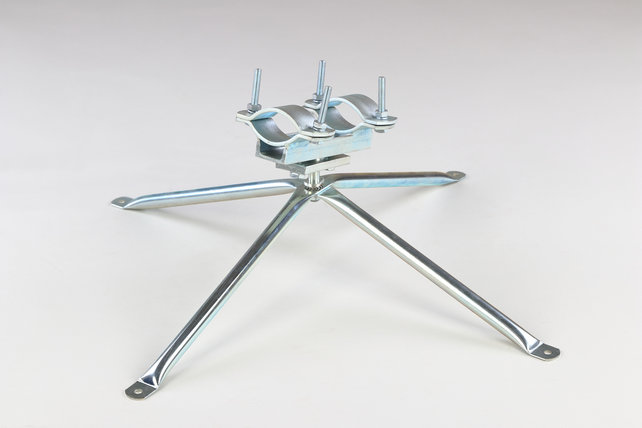 Traffic Mirror- Rectangle -White Frame with Red Reflectors