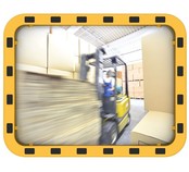 EUvex Industrial Mirror-Rectangle -Black/Yellow Frame EUvex Industrial Mirror-Rectangle -Black/Yellow Frame