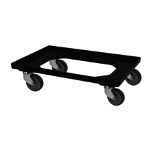 Euro Container Transport dolly KLT Eurobox 60x40 cm Black