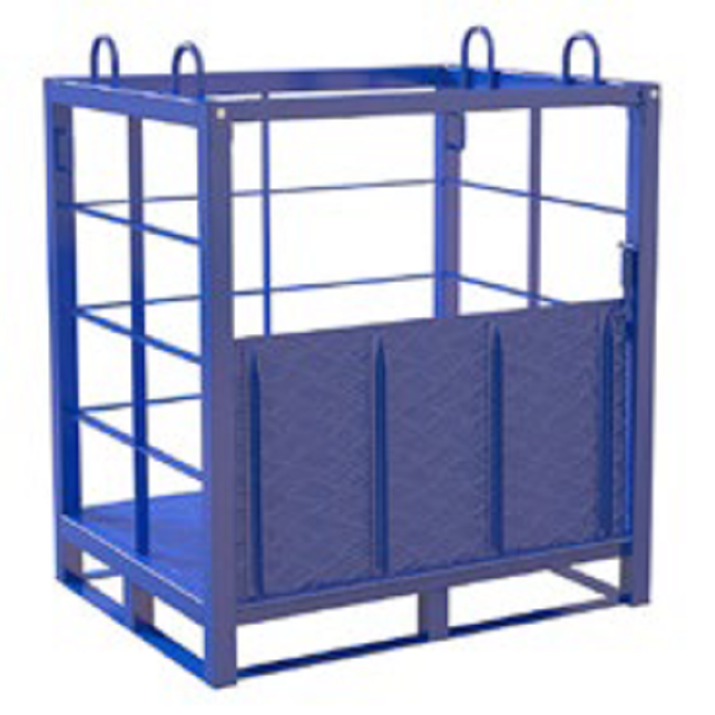 Safety Storage Container For 8 Cylinders