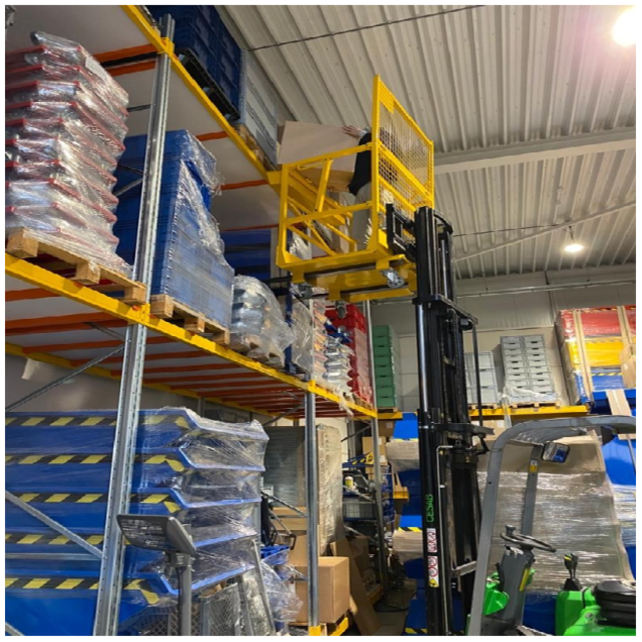 Access Safety Working Platform 1.2x0.8x2m man basket for forklift