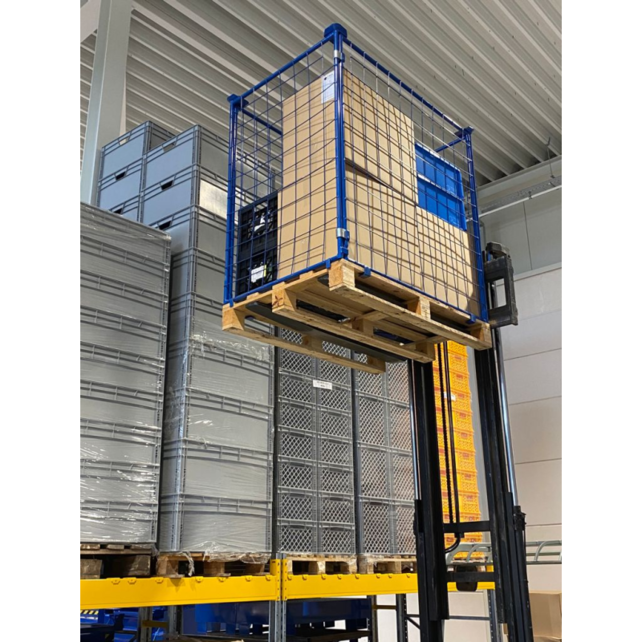 Bulk Deal Cage Container steel H800mm (31.52 inch) folding window