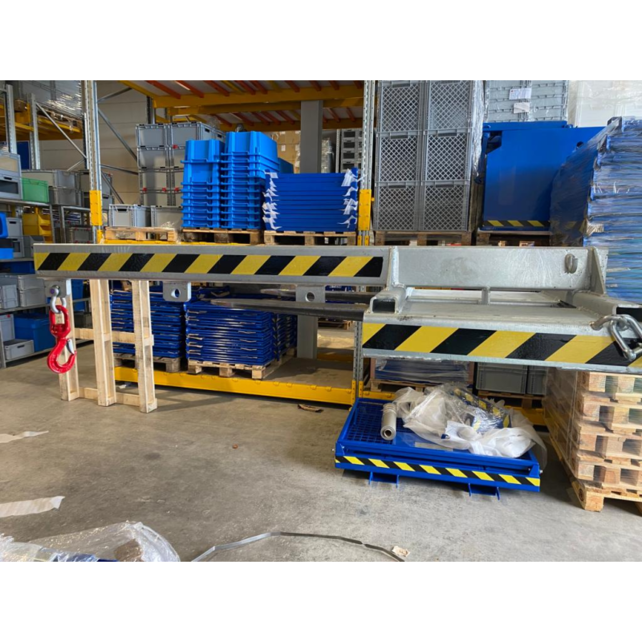 Crane Jib for Forklift 1.5 meter Lifting Arm Payload up to 2 tons