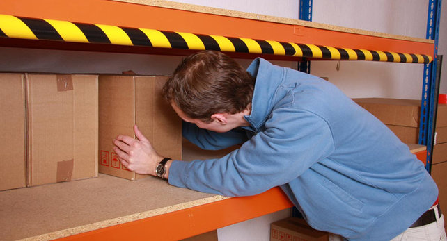 Edge protection PU Foam Yellow/Black Corner protection Type AA