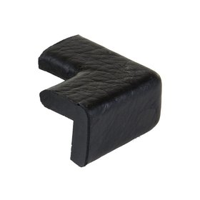 Corner protection PU foam black type H - 2D