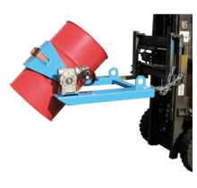 Plastic Waste Bins and Steel Drum Turner Lift, Suitable For Forklift and Crane
