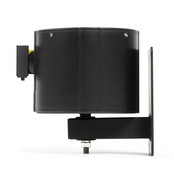 Heavy Duty Retractable Barrier XL 23m Belt Length, Wall-Mount, Yellow/Black