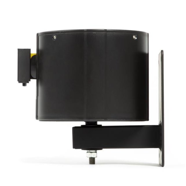 Heavy Duty Retractable Barrier XL 23m Belt Length, Wall-Mount, Yellow/Black