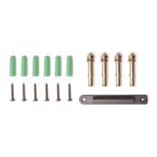 Heavy Duty Retractable Barrier XL 23 m  Belt Length, Wall-Mount , Yellow/Black