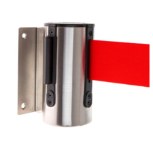 Wall-Mounted Demarcation Red Tape, Stainless steel