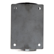 Wall-Mounted Demarcation   Black Tape, Stainless steel  Holder