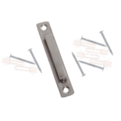 Wall-Mounted Demarcation 2m Blue Tape, Stainless Steel Holder