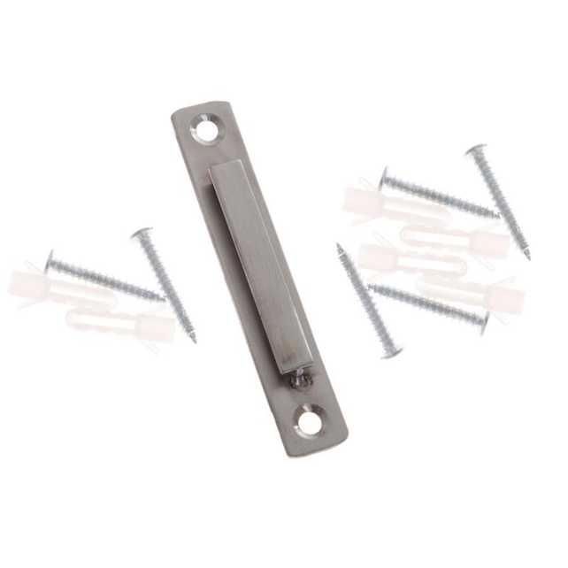 Wall-Mounted Demarcation  2 m BlueTape, Stainless steel  Holder