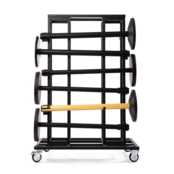 Chic Design Trolley Car For Transport 12 Barrier Stands Chic Design Trolley Car For Transport 12 Barrier Stands
