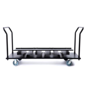 Chic Design, Trolley Car For Transport 18 Barrier Stands , Flat