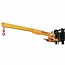 SalesBridges Crane Jib 2.5 T for Forklift up to 3.6 meter Lifting Extendable Arm.