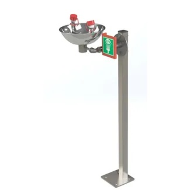Pedestal Mounted Open Bowl Eye/Face Wash