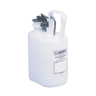 Self-Closing Containers for Non-flammable Corrosives  White