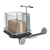 2 Wheels Scooter with Tray For Warehouse and Workplace