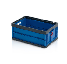 Folding  Plastic Crate 60 x 40 x 27 cm  Folding  Plastic Crate 60 x 40 x 27 cm With or Without Lid