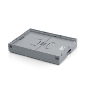 Folding Plastic Storage Box 80 x 60 x 45 cm With or Without Lid