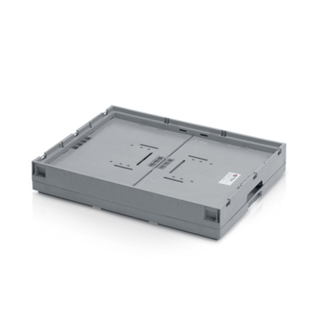 Folding Plastic Storage Box 80 x 60 x 45 cm With or Without Lid