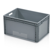 Folding  Plastic Crate 60 x 40 x 42 cm With or Without Lid
