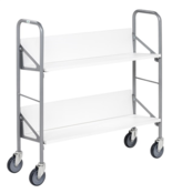 Book Shelf Trolley-900 x 300 x 920 mm -ARCHIVE TROLLEY