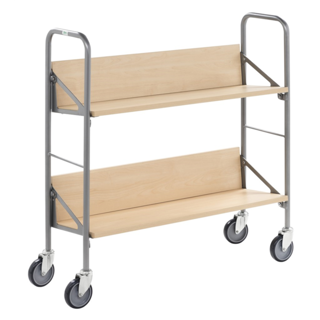 Book Shelf Trolley-900 x 300 x 920 mm -ARCHIVE TROLLEY