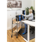 Book Shelf Trolley-900 x 300 x 920 mm -ARCHIVE TROLLEY