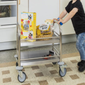 Smart Mini Cart with 2 Levels Stainless C2 For Preschool
