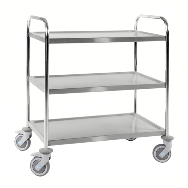 All Stainless C3 Cart, 3 Levels, 910 x 590 x 965 mm