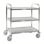 SalesBridges All Stainless C3 Cart, 3 Levels, 910 x 590 x 965 mm