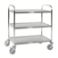 SalesBridges All Stainless C3 Cart 710 x 400 x 805 mm with 3 Levels - Copy