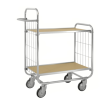 ESD Trolley With 2 Shelves adjustable in height L81xW47xH112 cm