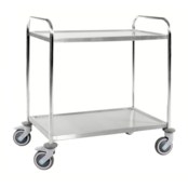 All Stainless C3 Cart, 2 Levels, Shelf Size 825 x 500 mm.