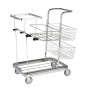 Electrogalvanized Flexible  CLEANING TROLLEY