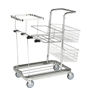 Electrogalvanized Flexible  CLEANING TROLLEY